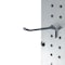 Presa 4 in Zinc-Plated Steel Pegboard Hooks for 1/4 in Pegboards, 50 pcs CP40007-50PK - alternate 1